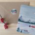 Kerstkaartenset 'winterlandschapjes' 